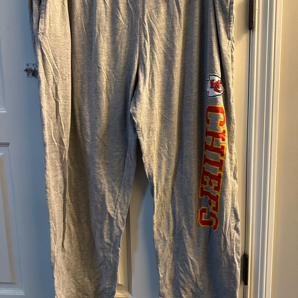 NFL Gray Chiefs Sweatpants